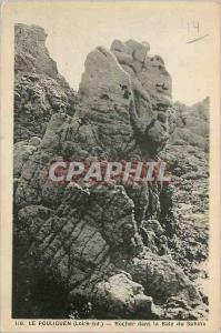 Old Postcard Pouliguen (Loire Inf) Rock in the Bale Sphinx