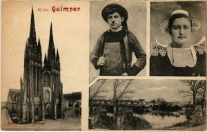 CPA Quimper- souvenir FRANCE (1026801)