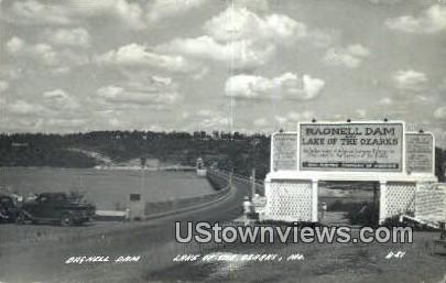 Real Photo - Bagnell Dam Lake of the Ozarks MO Unused