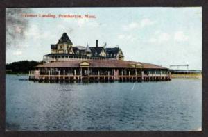 MA View of Steamer Landing PEMBERTON MASS PC Postcard