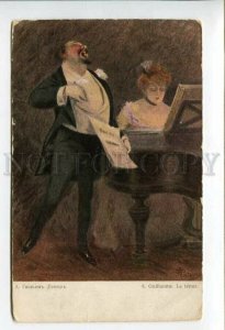 3161330 TENOR Opera Singer by GUILLAUME Vintage Russian PC