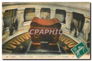 Old Postcard Paris Hotel des Invalides Napoleon's Tomb I The Sacophage