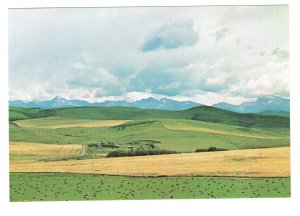 Framing and Ranching, Foothills, Alberta, Canada Post Prepaid Postal Stationery