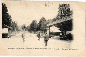 CPA MARTIGNY-les-BAINS - Etablissement hydrominéral - Le Jeu . (200295)