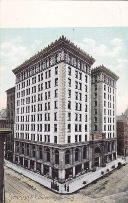 University Building at Syracuse NY, New York - DB