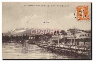 Evian les Bains Old Postcard Tooth & d # 39Oche