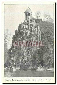 Old Postcard Collection Diary Belvedere Paris Buttes Chaumont