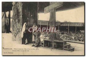 Old Postcard Compiegne Festivals of Jeanne d & # 39Arc 8 and June 15, 1913 Je...