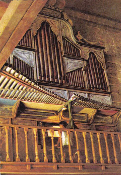 Famous Bamboo Organ Built In 14 Las Pina Metro Manila Philippines 50 70s Asia Middle East Philippines Postcard Hippostcard