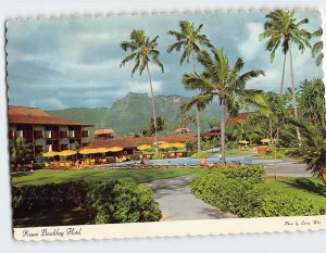 Postcard Kauai Beachboy Hotel Coconut Plantation Kauai Hawaii USA