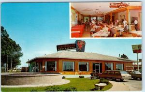 SANTEE, South Carolina  SC   Roadside  GAMECOCK MOTEL Restaurant   Postcard