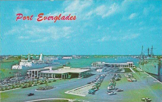 Florida Fort Lauderdale Port Everglades Floridas Deepest Harbor