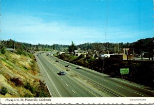 California Placerville Highway U S 50 Main Thoroughfare To The High Sierras