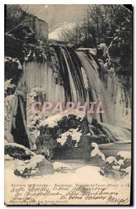 Old Postcard surroundings Grenoble Sassenage Cascade of Furon