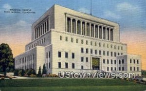 Masonic Temple - Fort Worth, Texas TX  