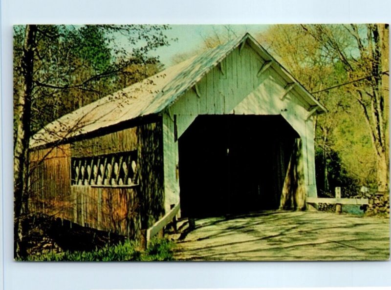 Postcard - Vermont Covered Bridge - Williamsville, Vermont