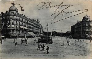 CPA MONTPELLIER - La Place de la Comédie (511190)