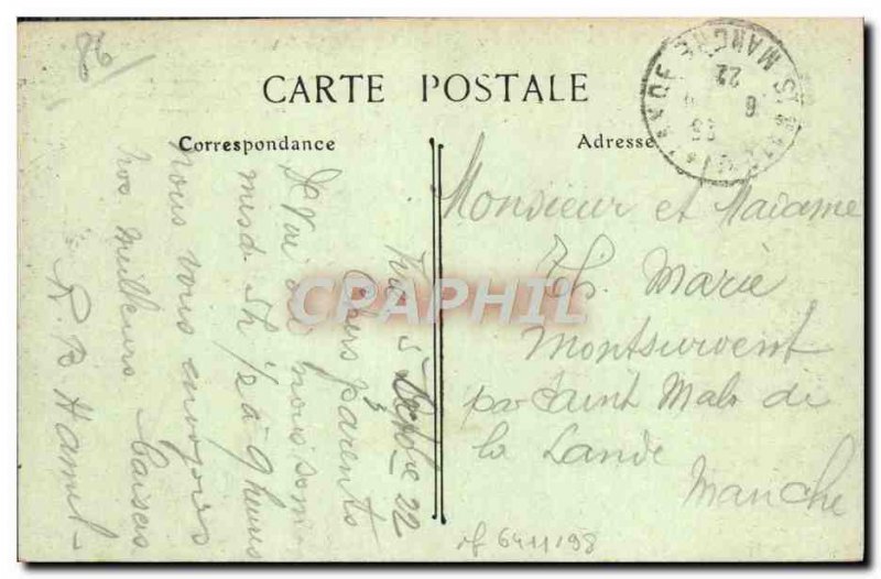 Old Postcard Vire L & # 39Eglise Notre Dame
