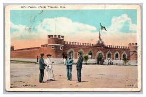 Fuerte (Fort) Tijuana Mex. Mexico Postcard