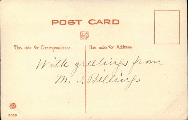 Bernhardt Wall Dutch Children Christmas c1910 Vintage Postcard