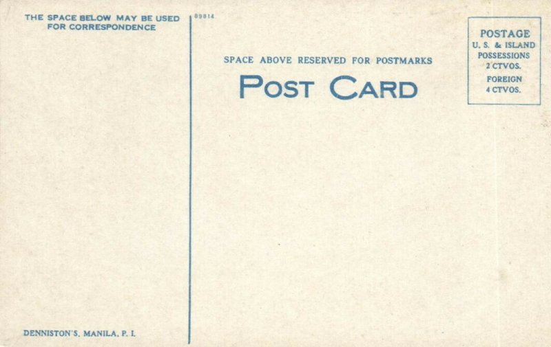 PC PHILIPPINES, WASH DAY, Vintage Postcard (B39854)