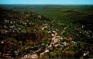 Arkansas Eureka Springs Aerial View In The Spring