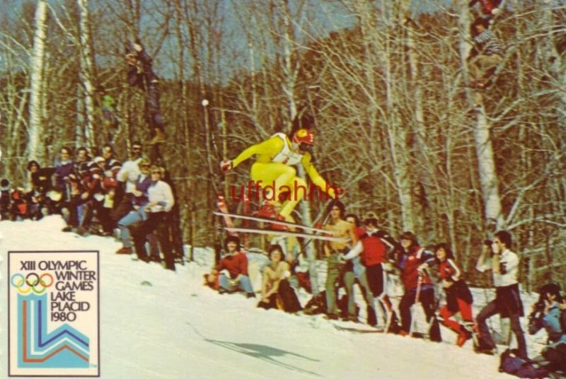 Continental-size XIII OLYMPIC WINTER GAMES LAKE PLACID 1980 Whiteface Mt.