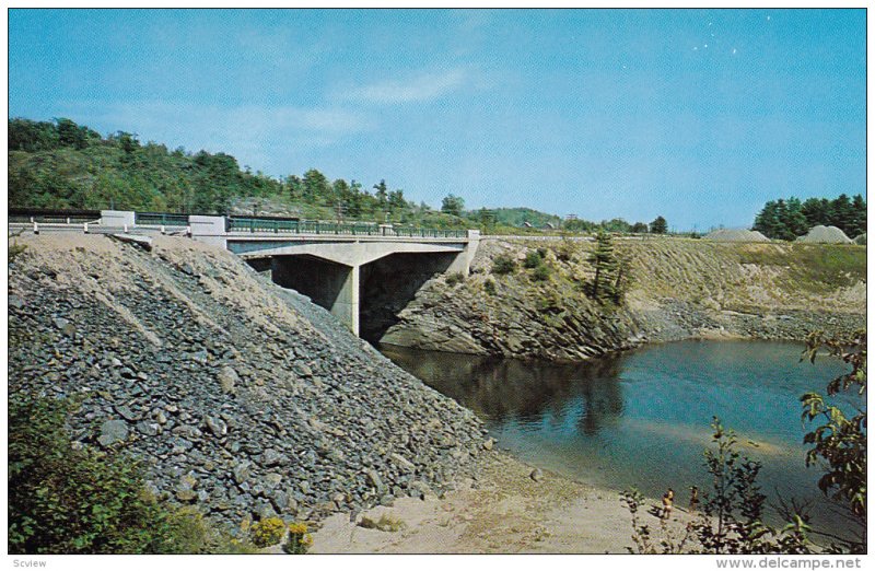 Trans-Canada Highway 17 bridge , Sable River , MASSEY , Ontario , Canada , 50...