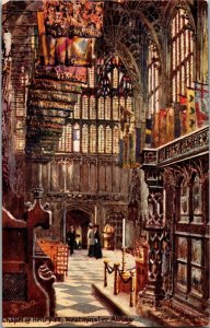 Tucks 7033 Westminster Abbey, Chapel of Henry VII Vintage Postcard G67