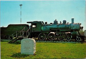 Trains Atlantic Coast Line Railroad Old Locomotive #1031 Florence South Carolina