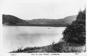 uk32224 lake vyrnwy llanwddyn wales real photo  uk