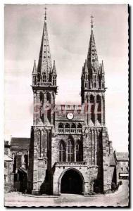 Old Postcard Saint Pol de Leon Finister La Cathedrale