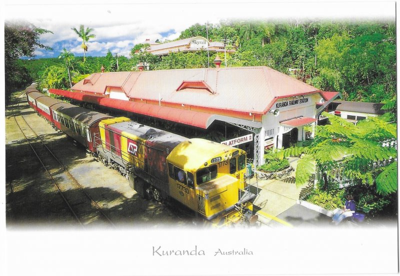 The Kuranda Railway Train Station and Skyrail Kuranda Austrailia
