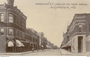 ALEXANDRIA , Indiana , 1900-10s ; Harrison Street