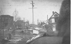 Cor. Rich, Dakota Ave. Ohio Flood  - Columbus, Ohio OH