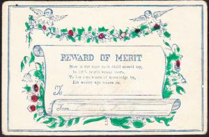 Reward of Merit  Poem About Learning While Young  