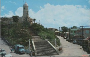 Postcard Iglesia de la Monserrate Hormigueros Puerto Rico