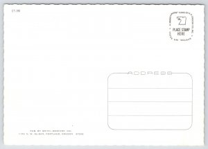 Transportation~Logging Truck~Oregon~Continental Postcard