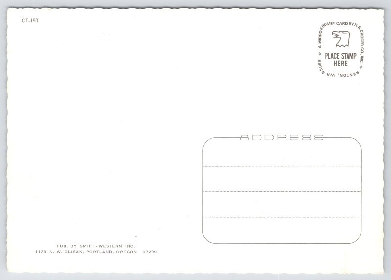 Transportation~Logging Truck~Oregon~Continental Postcard