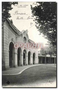 Vichy Old Postcard Arcades