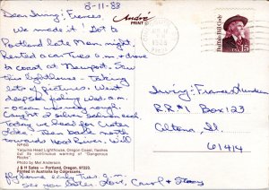 Postcard OR Newport  - Yaquina Head Lighthouse