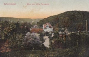 Germany Kiel Schwentinetal Blick von Villa Fernsicht