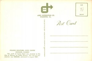 Picasso Sculpture Civic Center, Chicago, Illinois 