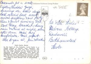 uk34835 corfe castle dorset uk