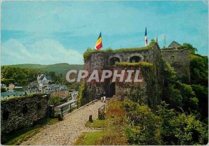 Modern Postcard Bouillon castle