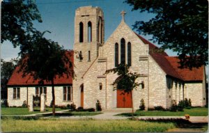 Zion Evangelical Lutheran Church Chicago IL Illinois VTG Postcard UNP Unused 
