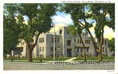 Carlsbad, New Mexico USA Eddy County Court House Unused light wear, Unused