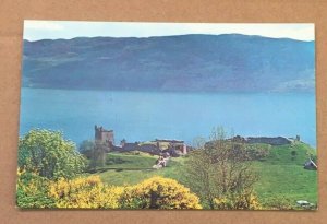 UNUSED POSTCARD - URQUHART CASTLE, LOCH NESS, INVERNESS, SCOTLAND