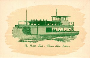 Indiana Winona Lake The Paddle Boat