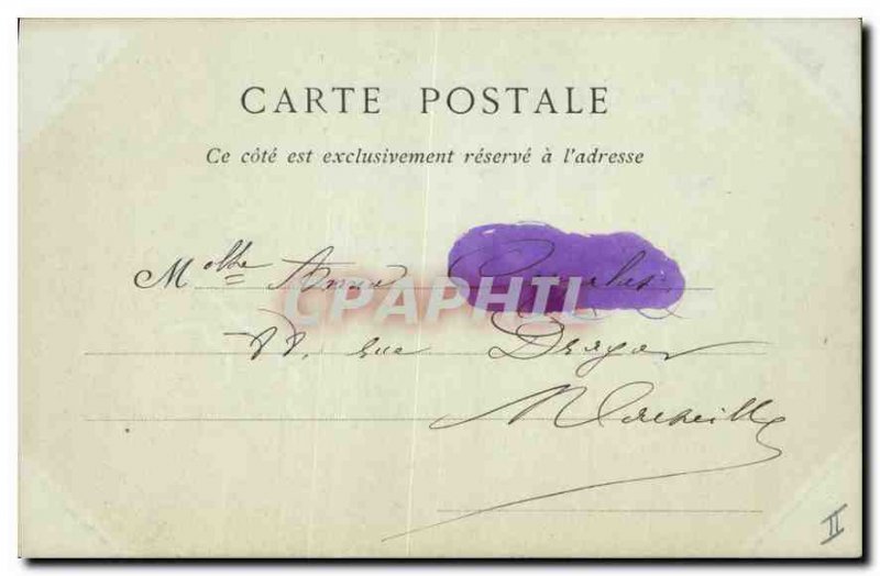 Old Postcard Bourges Hotel Lallenand